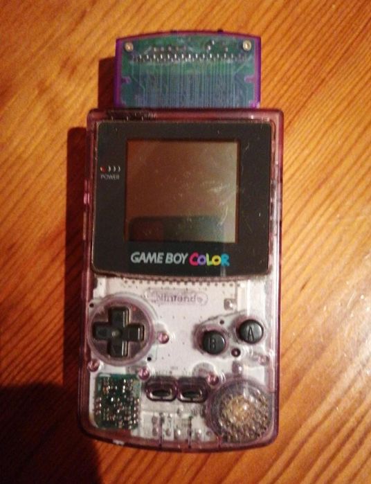 Game boy color transparente