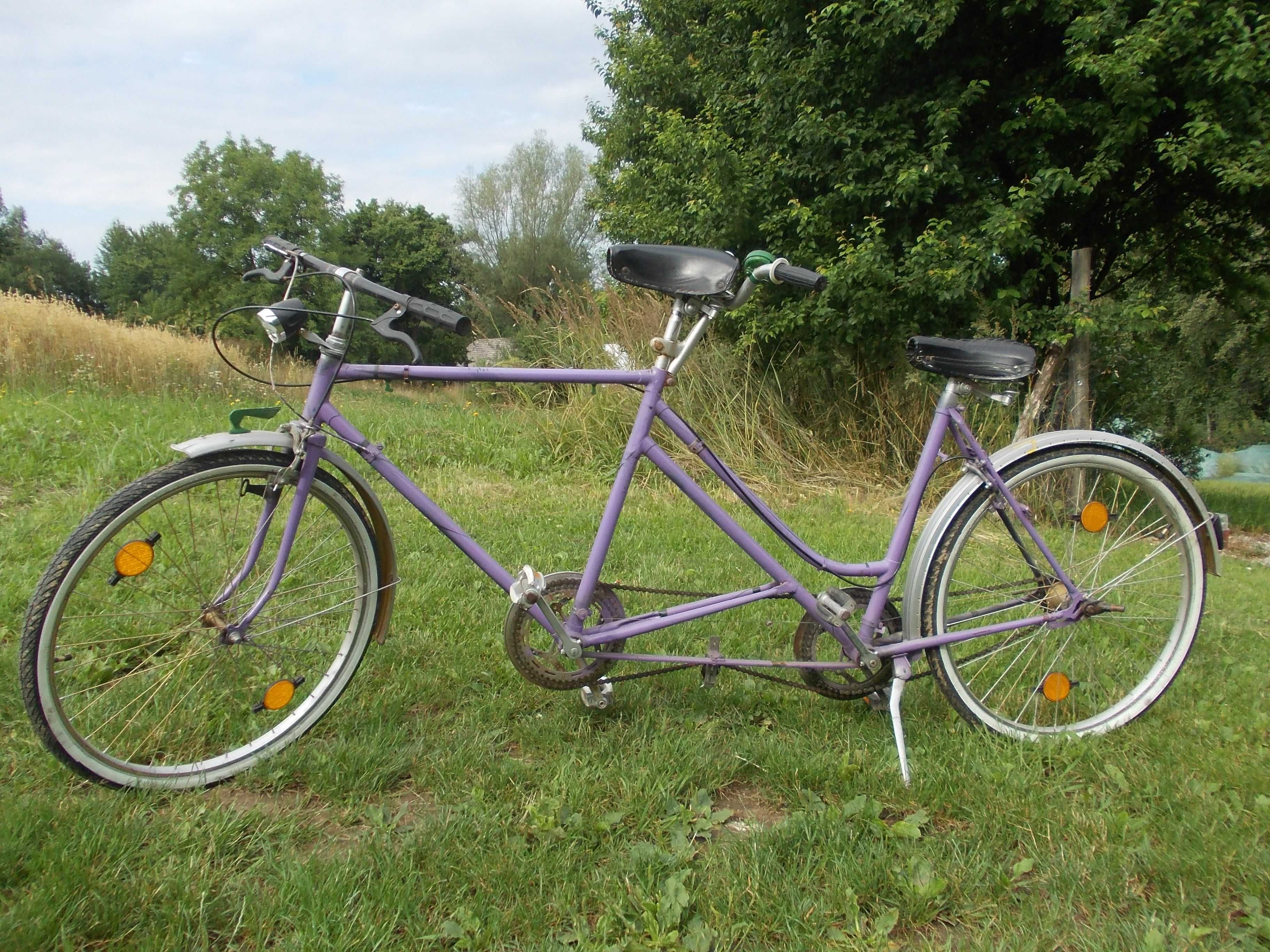 Rower tandem, sprawny, biegi/przerzutki, idealny na początek