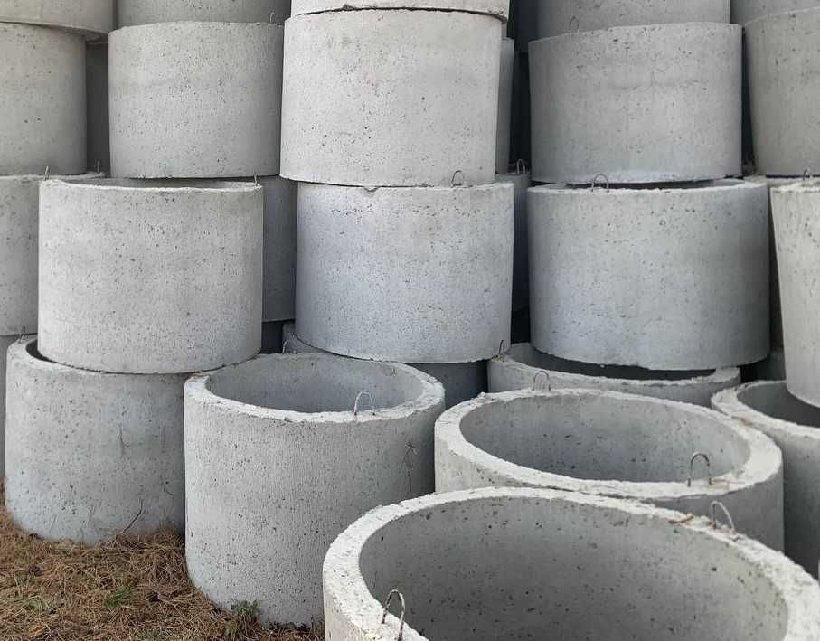 Залізо-бетонні кільця 95х115. Кільця бетонні для водозливу