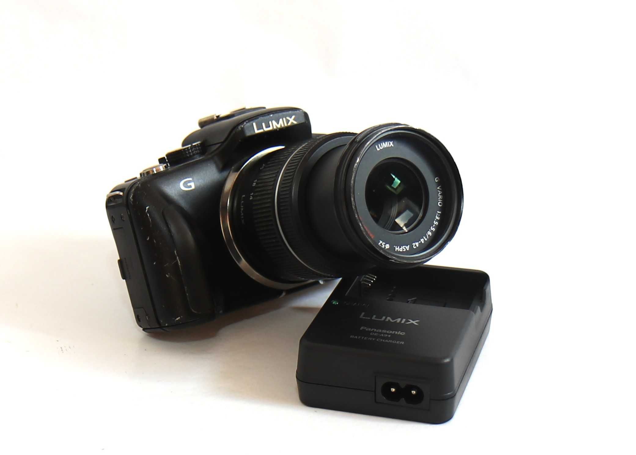 Lumix G3 com lente Lumix 14-42mm máquina fotográfica digital