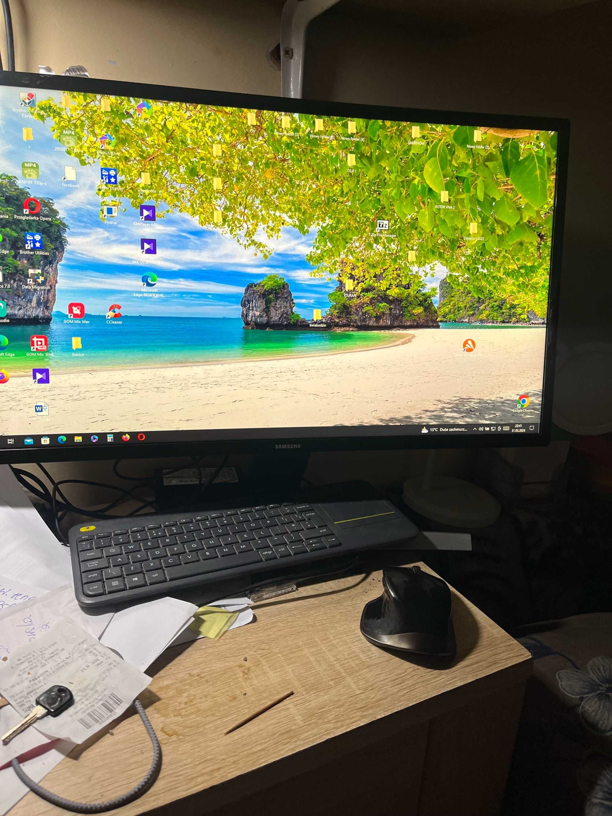 Monitor Samsung 27 cali M S27D590CS