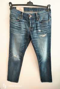 Męskie jeansy Hollister Skinny W30 L30