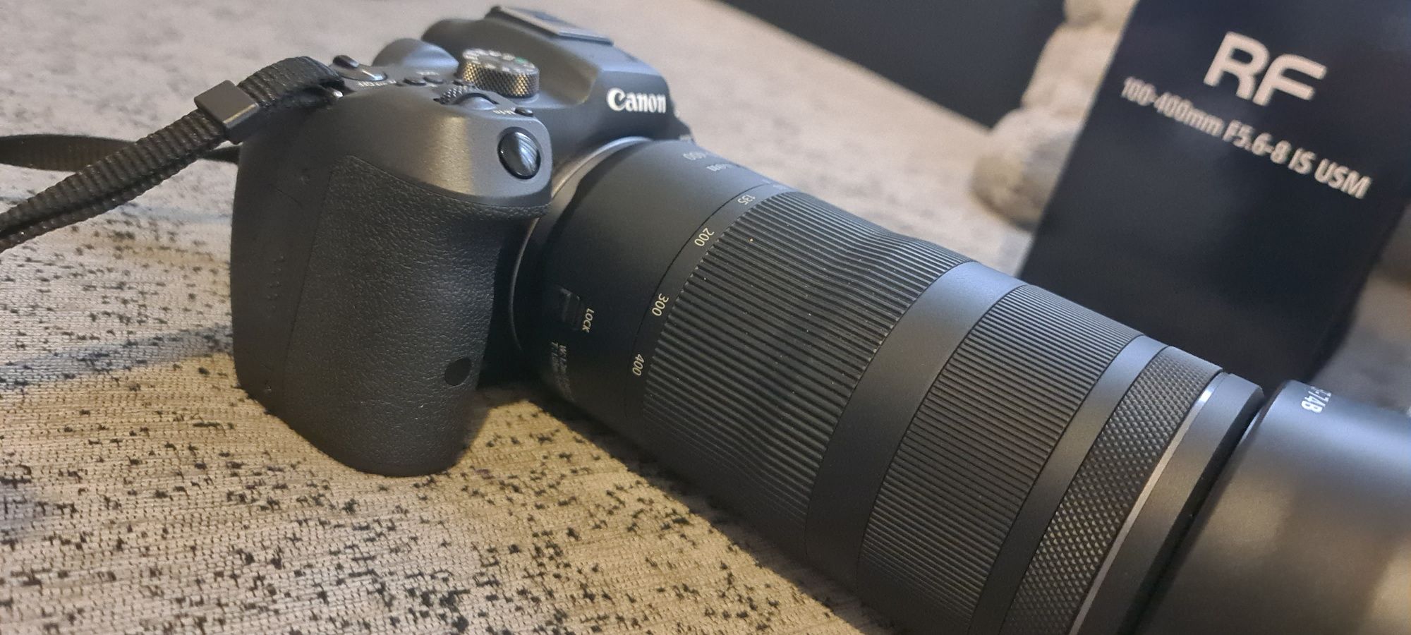 Canon r7 como nova + objectiva RF 100-400mm f5.6-8 usm
