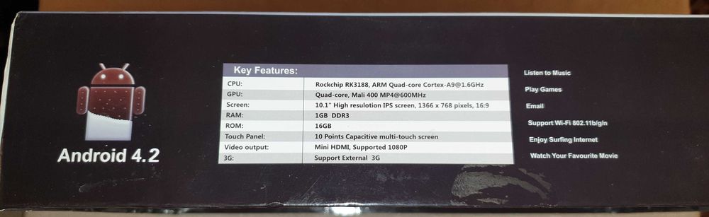 Планшеты 7”, 8”, 10.1”