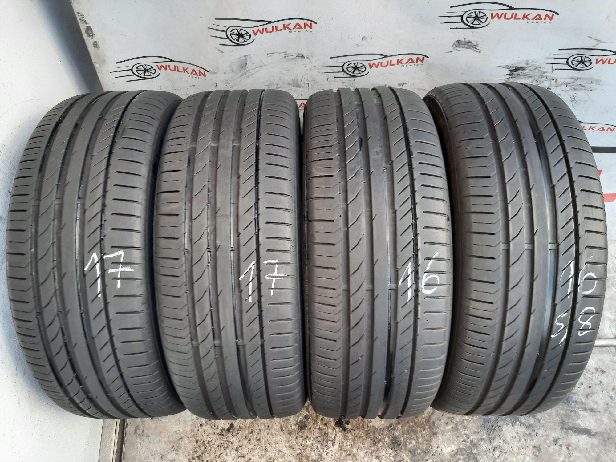 4x 235/45r19 99V Continental ContiSportContact 5
