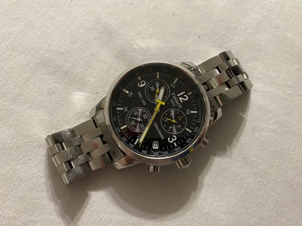 Часы Tissot PRC 200 t461 Chronograph годинник чоловічій