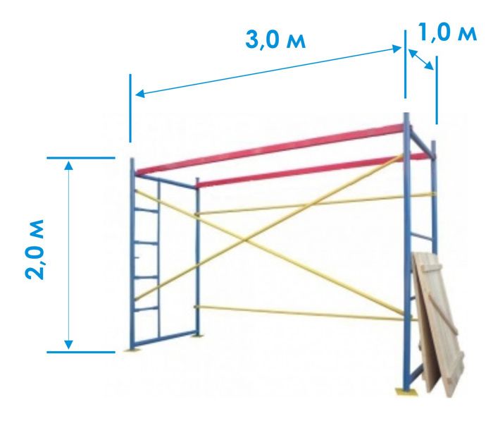 ПРОКАТ Риштування, Ліса, Строительные Лиса, лесница алюминева прокат