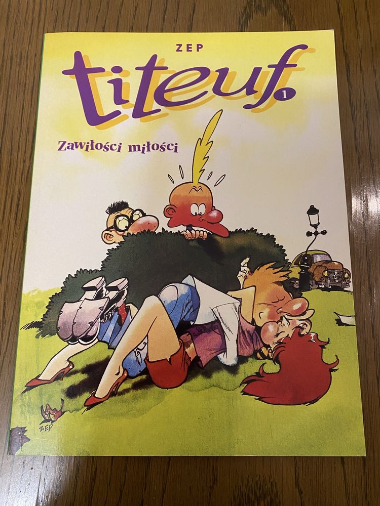 Titeuf 1 Zawiłości miłości Zep 2001 Egmont