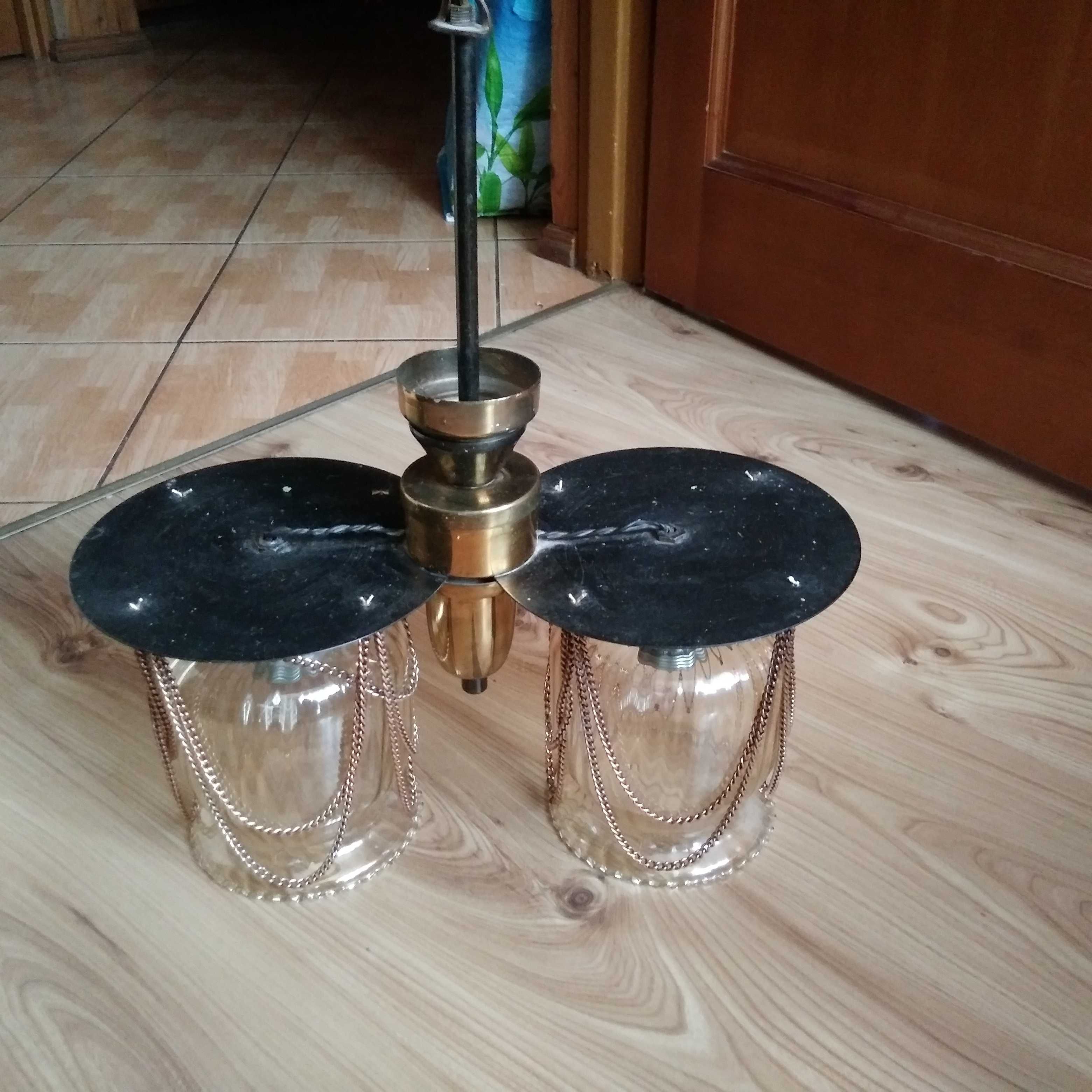 Lampa wisząca dwupunktowa