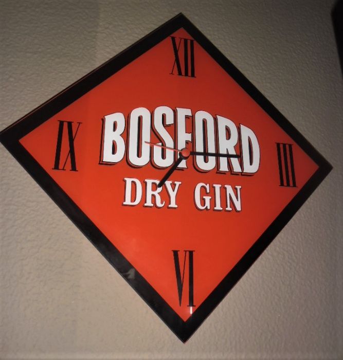 Relógio Publicitário Gin Bosford