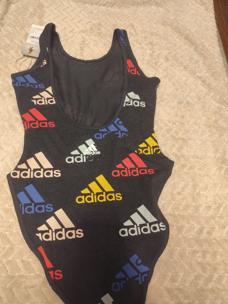 Nowe body bawełniane adidas r.XS