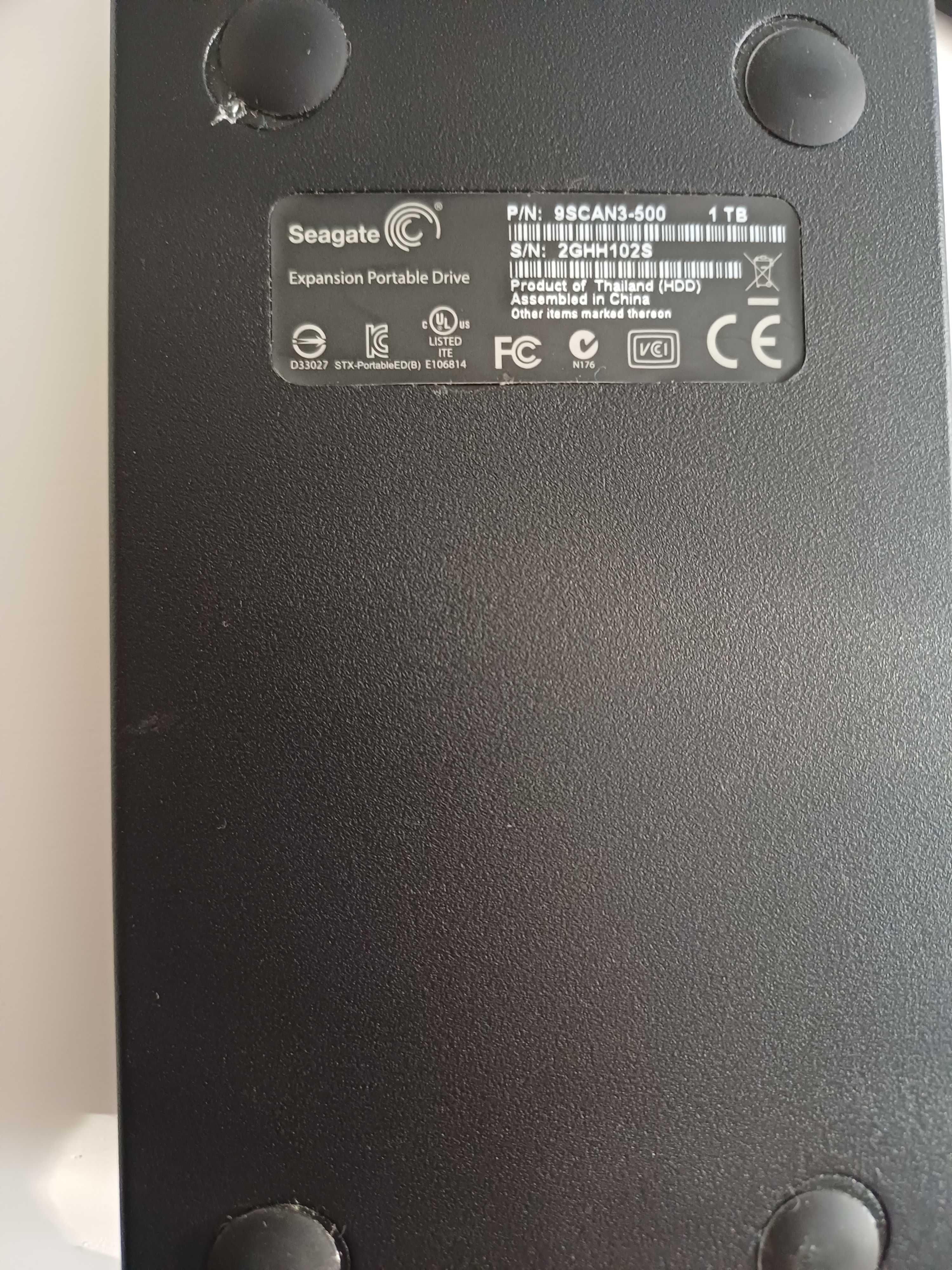 Dysk zewnętrzny Seagate 1 Tb minimalny przebieg