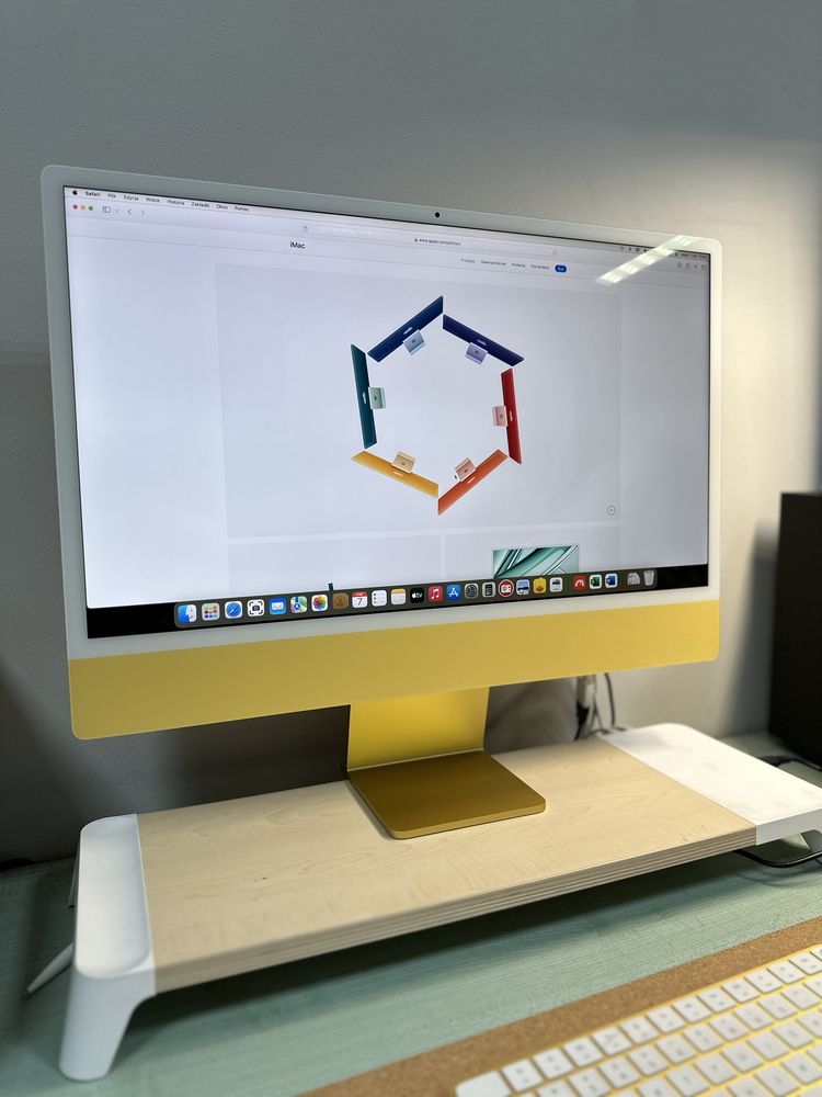 iMac 24” 2021, M1, Yellow