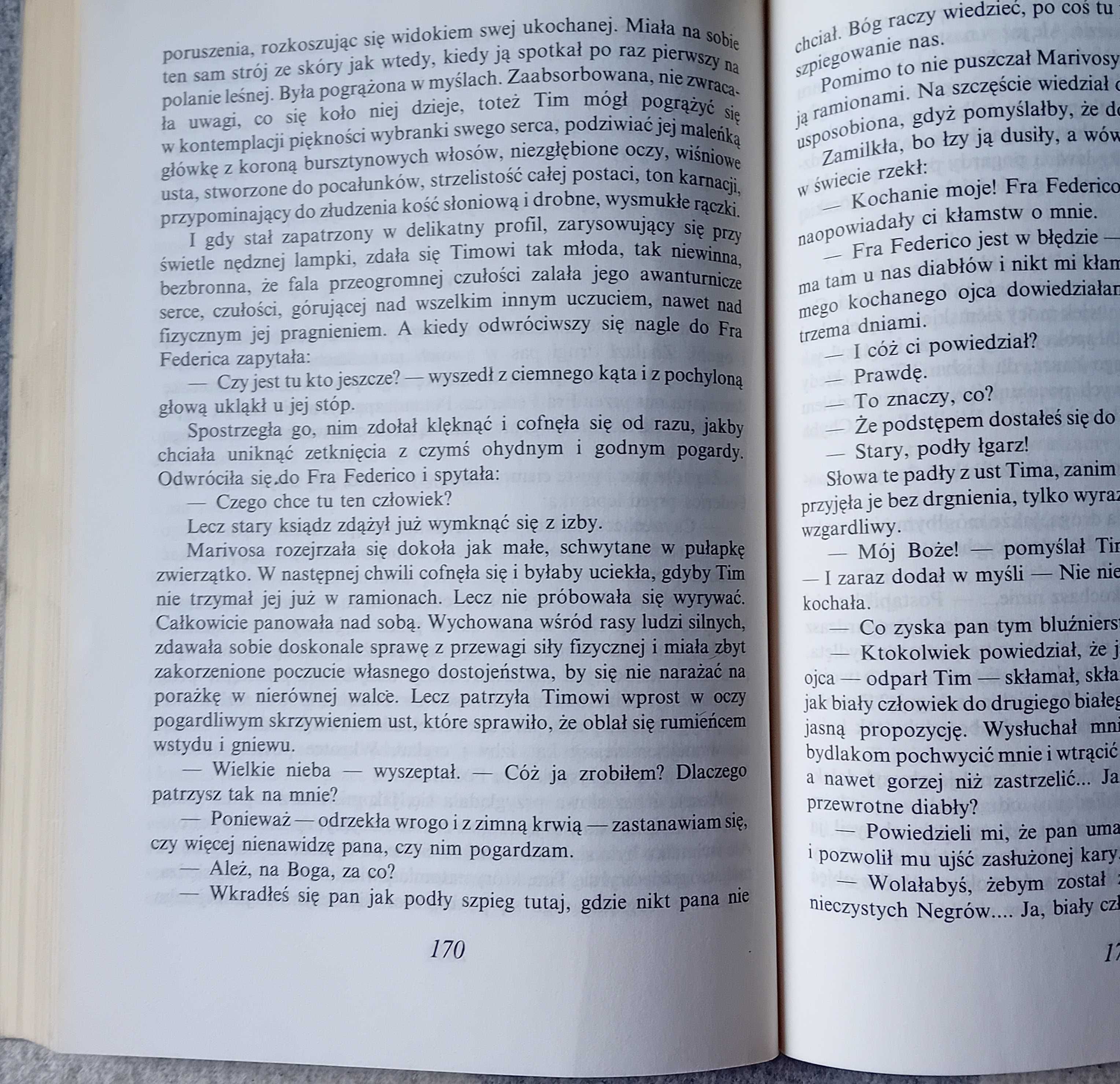 Baronowa Orczy. Marivosa córka bandyty. Akapit,1991r. Wyd. powojenne I