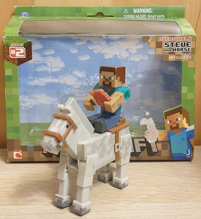 Zestaw Minecraft * Steve i koń - seria 2