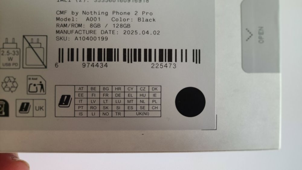 Новий CMF Phone 2 PRO by Nothing 8/128gb, 8/256 White