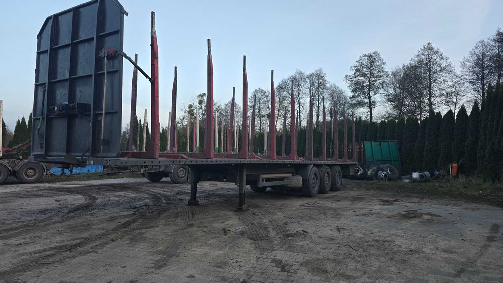 Naczepa do drewna,  do lasu KOGEL