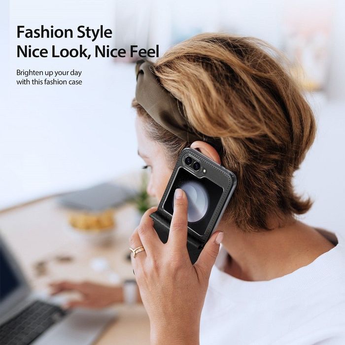 Dux Ducis Futerał Bril Do Samsung Z Flip6 5G Czarny