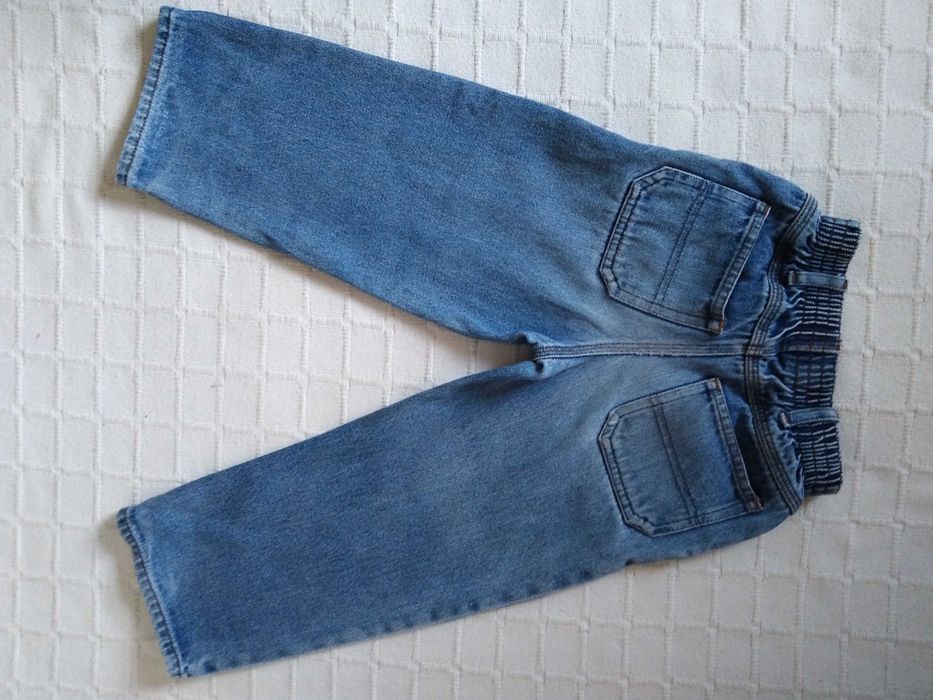 Calças Ganga Azuis C.F.K. Country For Kids 4 Anos 102cm