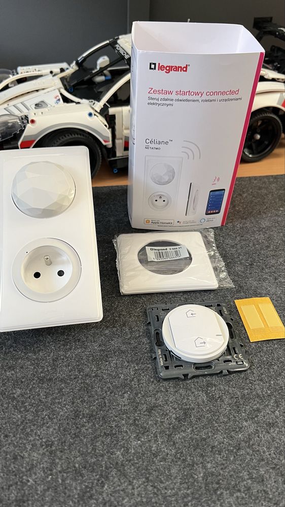 Legrand celiane netatmo zestaw startowy connected Homekit