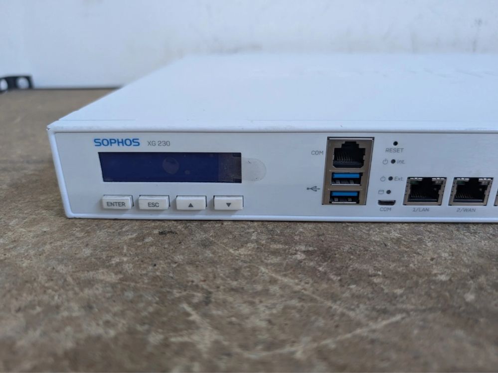 Міжмережевий екран / сервер Sophos XG 230 Rev.2 Firewall / Server