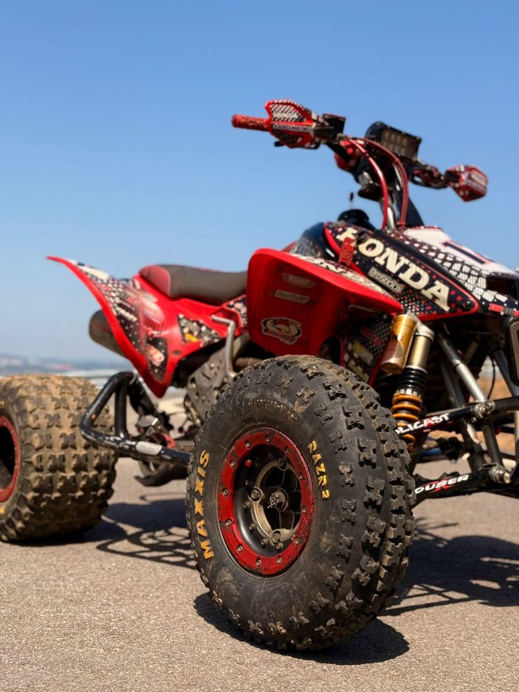 Honda trx450R matriculada
