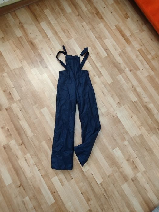 Spodnie na szelkach wodoodporne nieprzemakalne damskie S