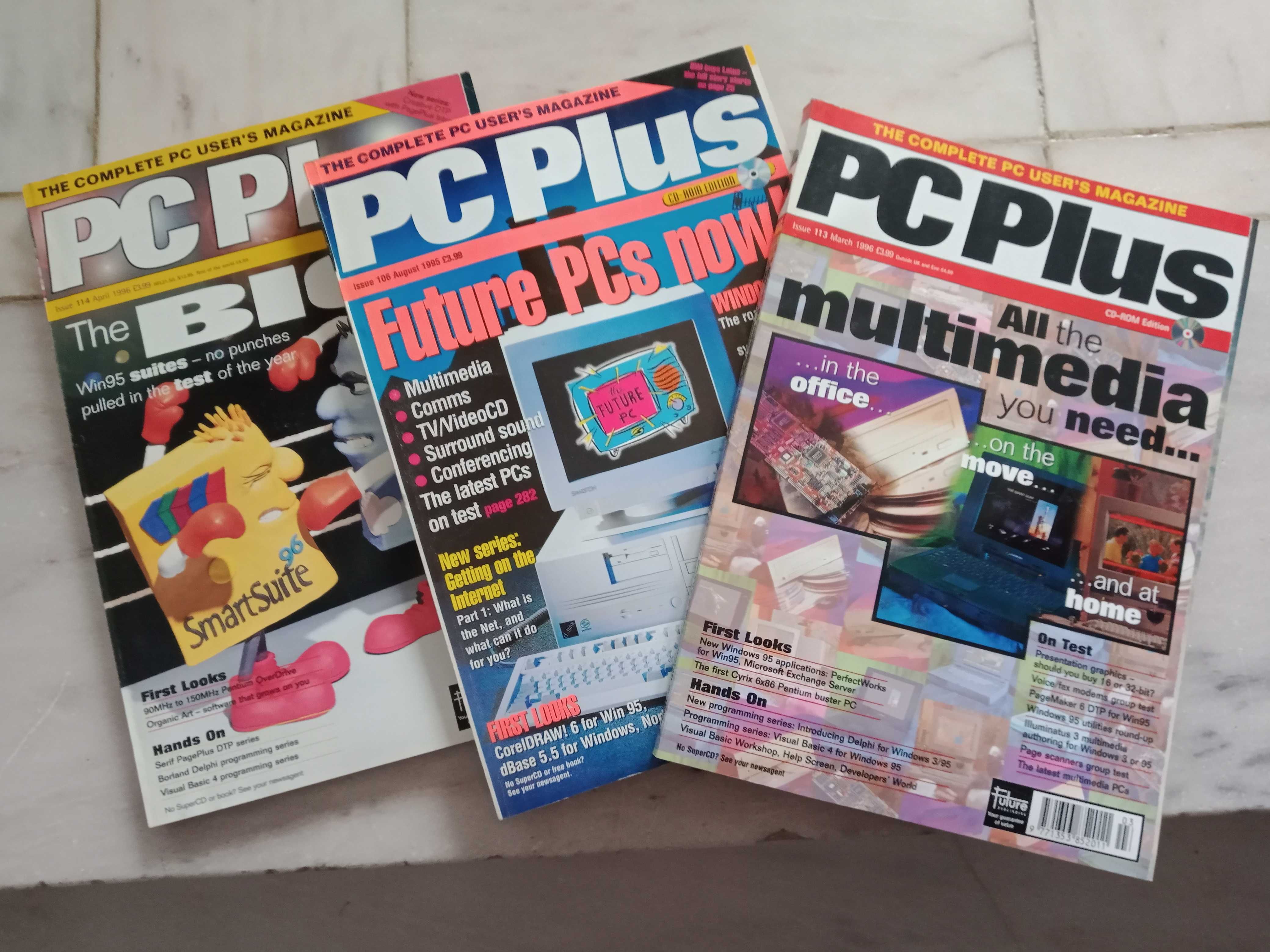 Revistas PC PLUS - Informática - Publicações inglesas