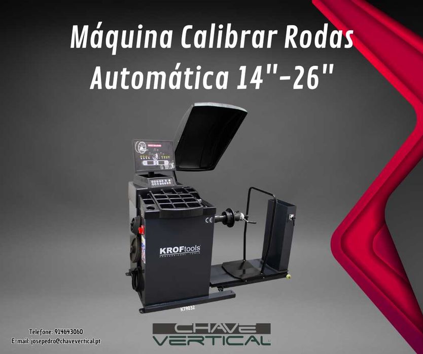 Máquina Calibrar Rodas Automática 14"-26"  JR19