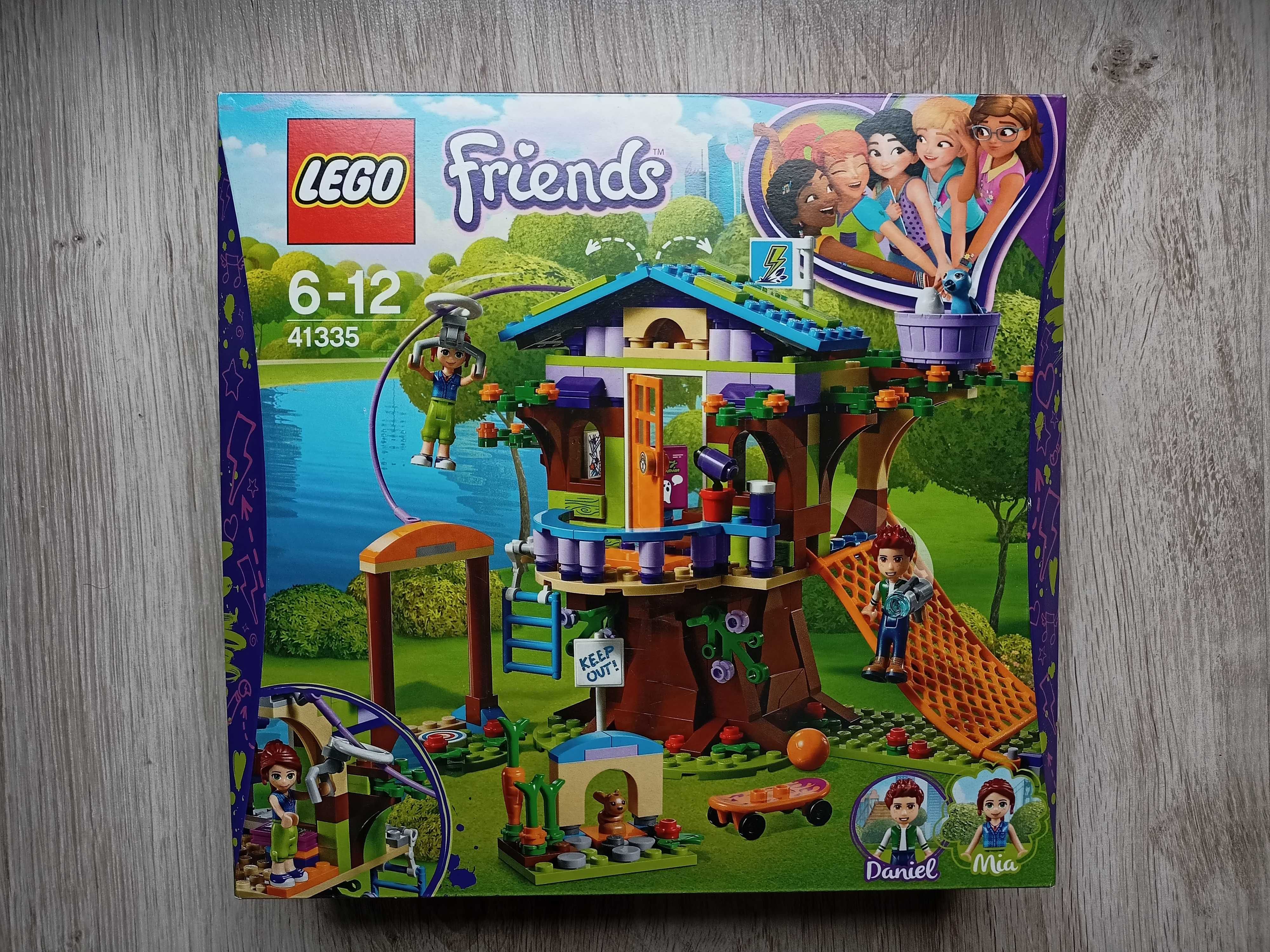 NOWE Klocki Lego 41335 Friends - Domek na drzewie Mii