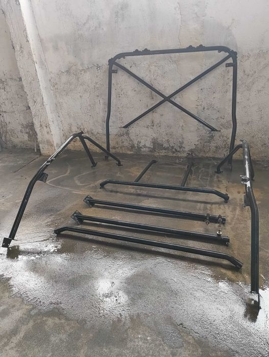 Rollbar + Truck cab + Snorkel land rover defender