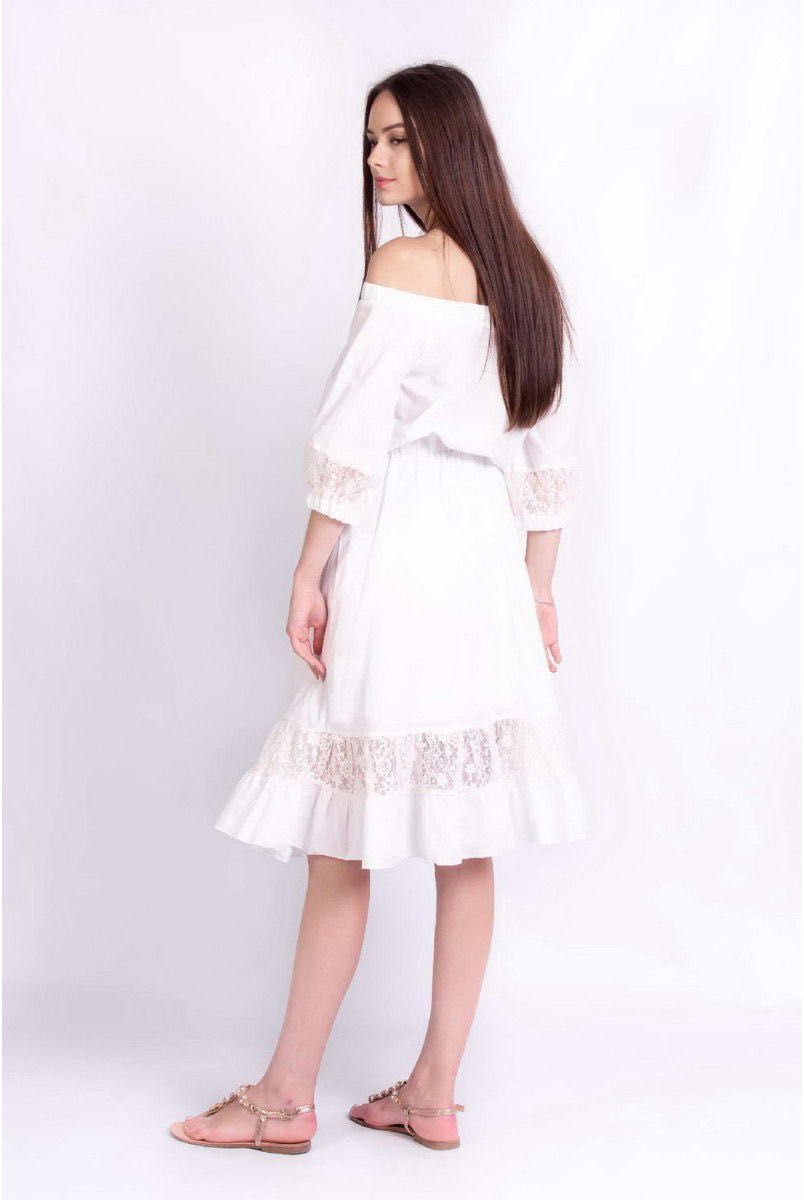 Молочна сукня для вагітних від white rabbit