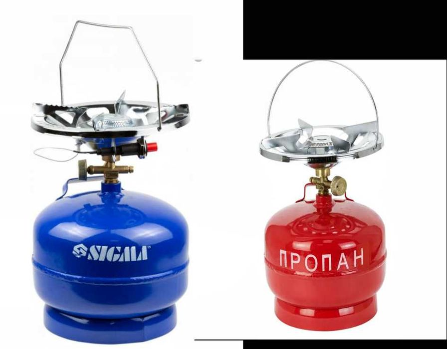 газові балони Sigma 5л и 8л + пьезопідпал