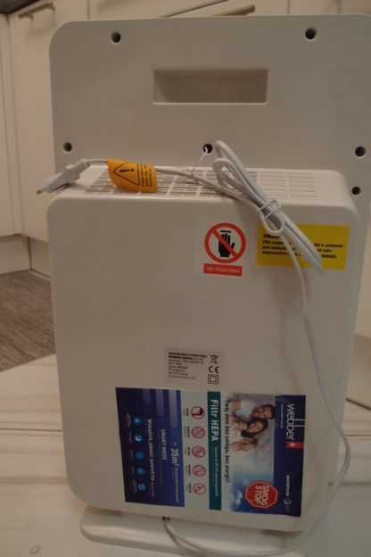 oczyszczacz powietrza webber - AP8350 HEPA13 UV plus nowy filtr
