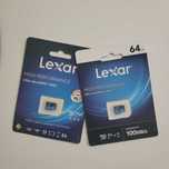 Карта памяти Micro SDXC Lexar 64 Gb sd card