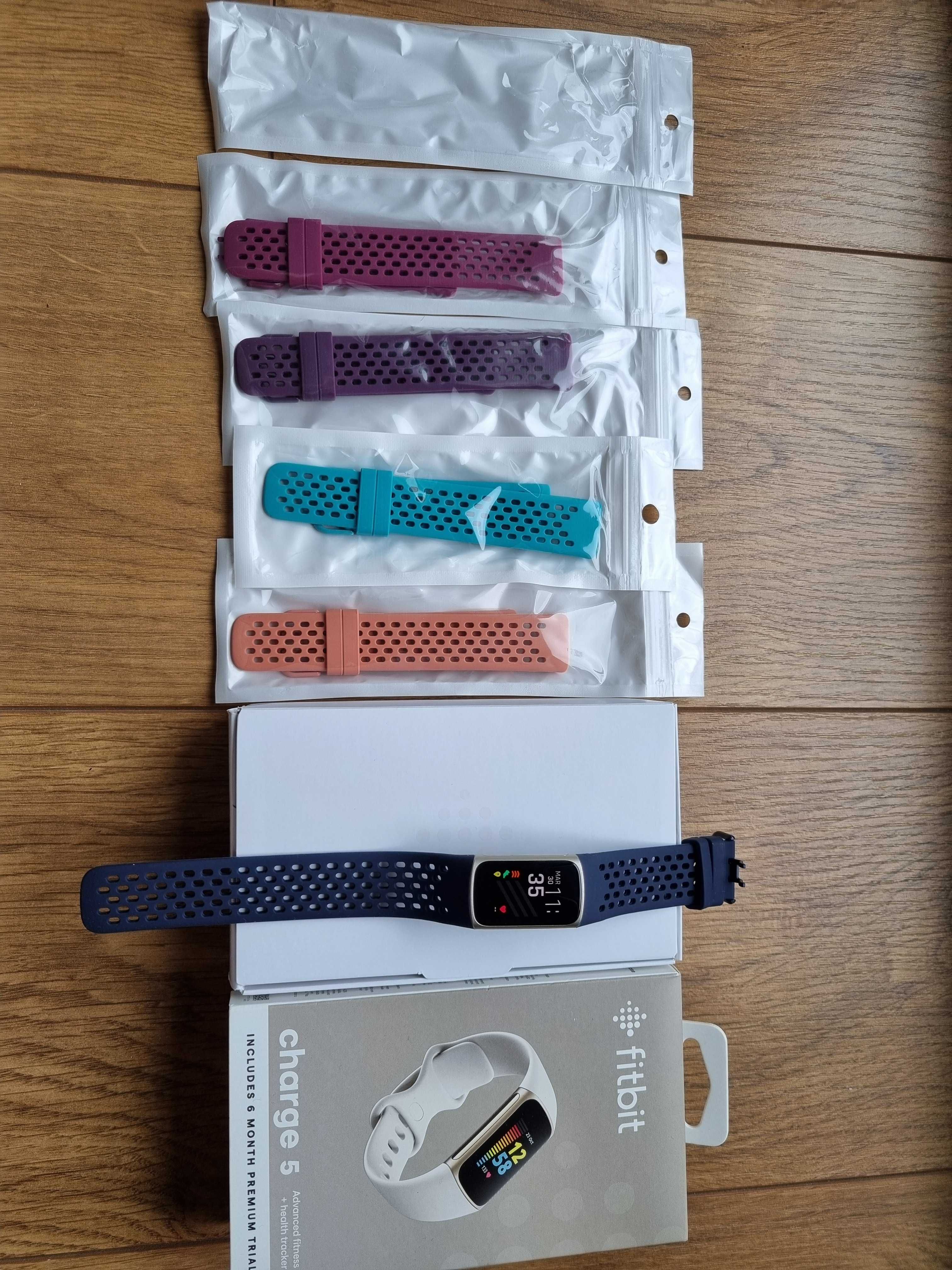 Fitbit charge 5 como novo