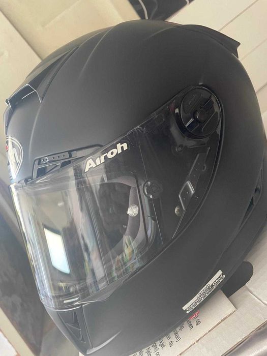 Capacete Airoh GP 500 Preto Fosco - Tamanho L