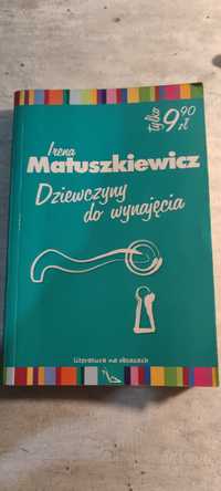 Książka Irena Matuszkiewicz Dziewczyny do wynajęcia