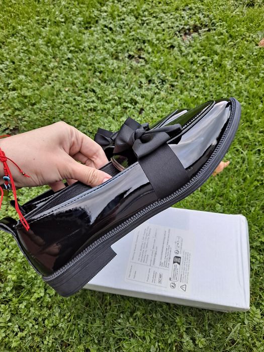 Mokasyny loafersy damskie