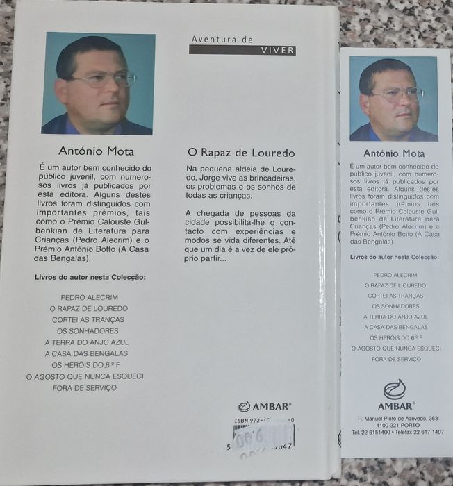 O Rapaz de Louredo, livro