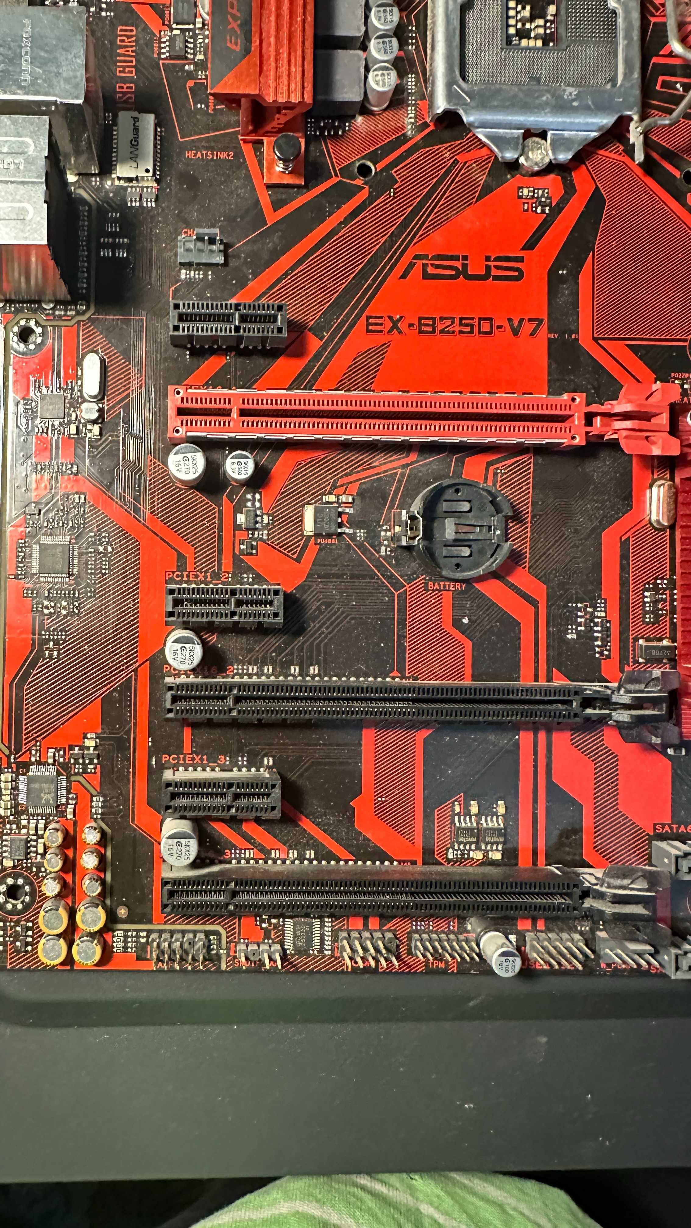 НА ДОНОРА: Материнська плата Asus EX-B250-V7 (s1151, Intel B250)