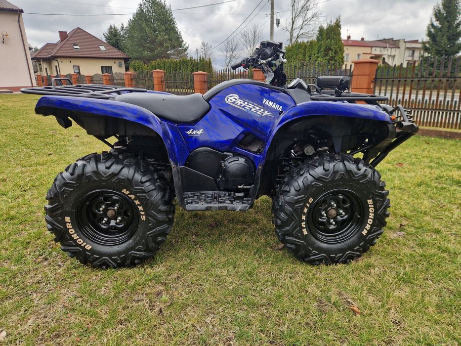 Yamaha grizzly 700 sprowadzony zarejestrowany