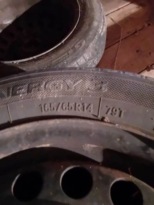 4 jantes 14" ferro