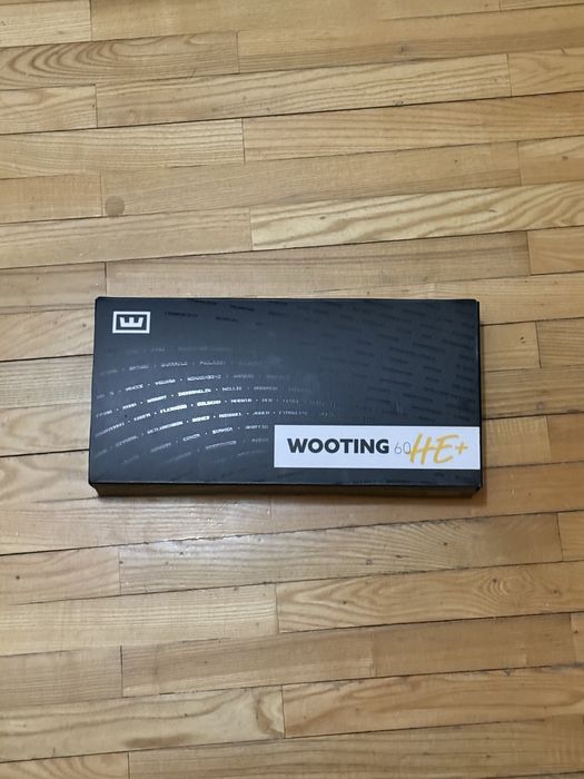 Клавіатура Wooting 60he+