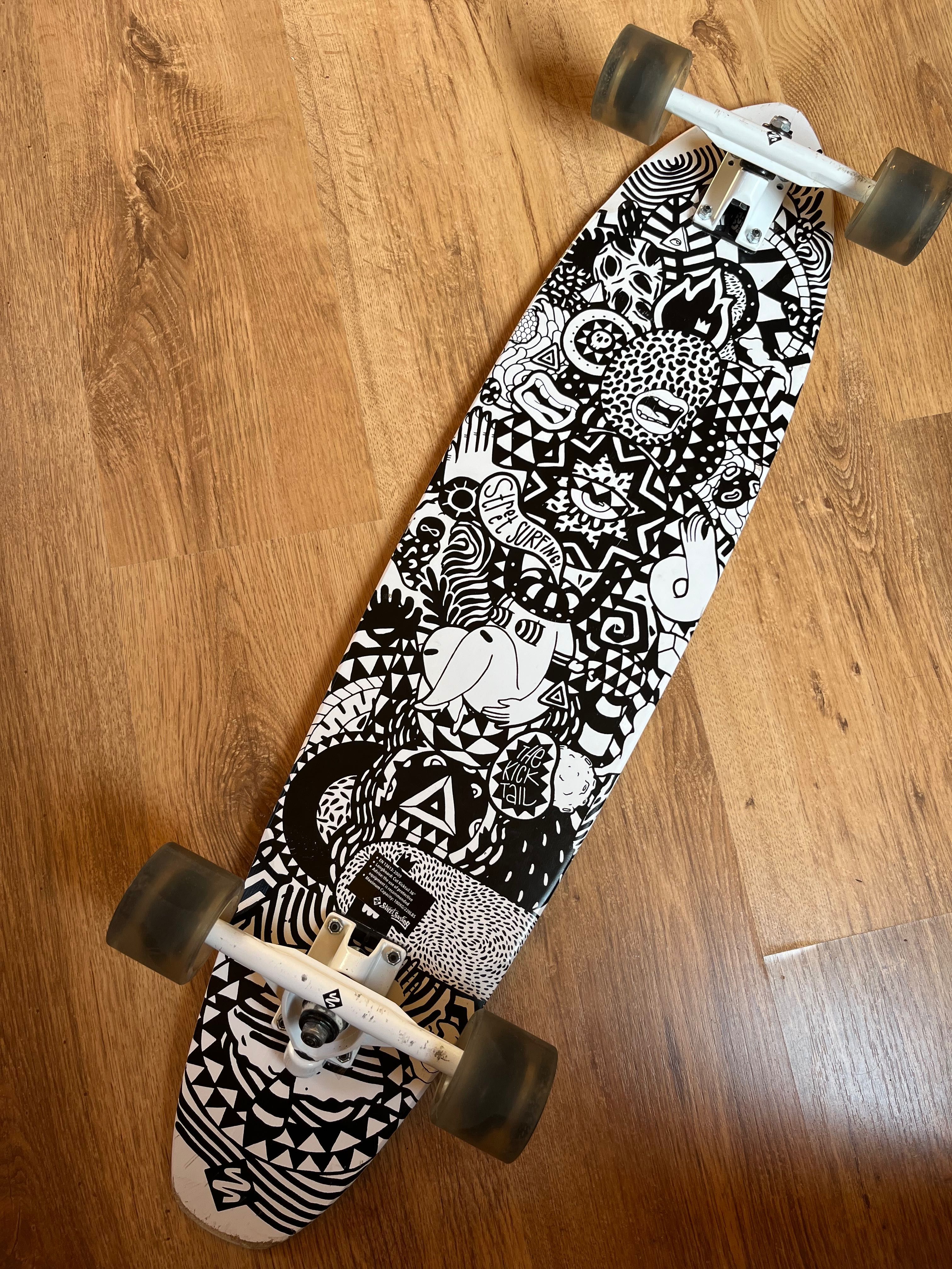 Deska longboard skate