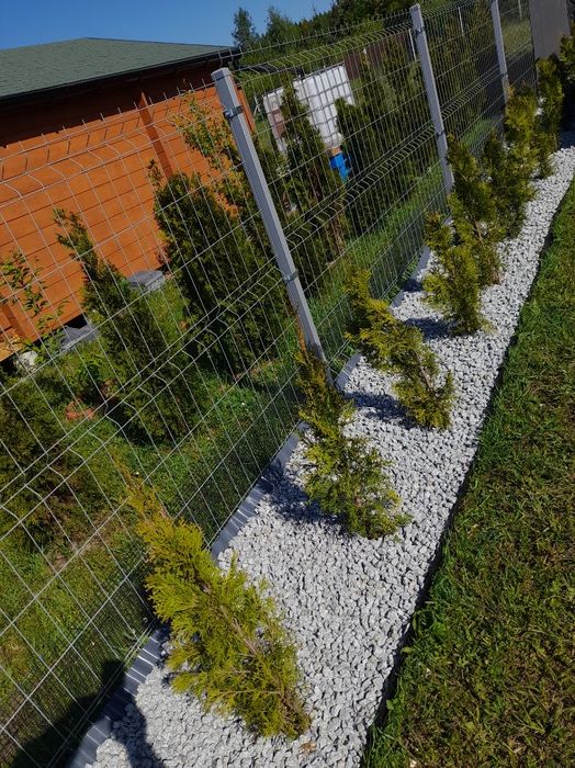 Grys biały granitowy w kropki Dalmatyńczyk frakcje 10-30mm, 20-55mm