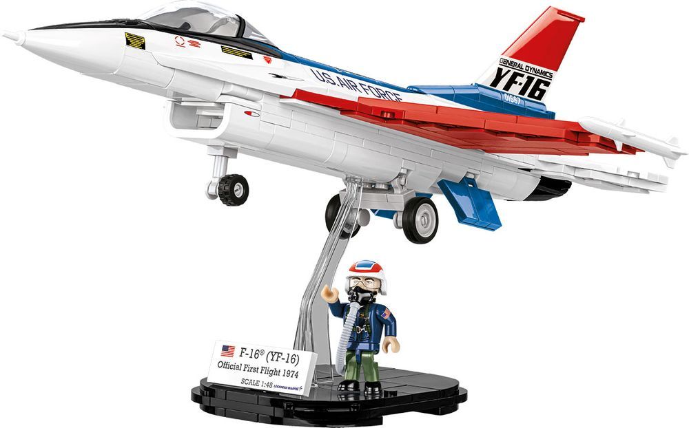 Klocki Cobi 5892 Samolot F-16 (Yf-16) First Flight 1974 Armed Forces