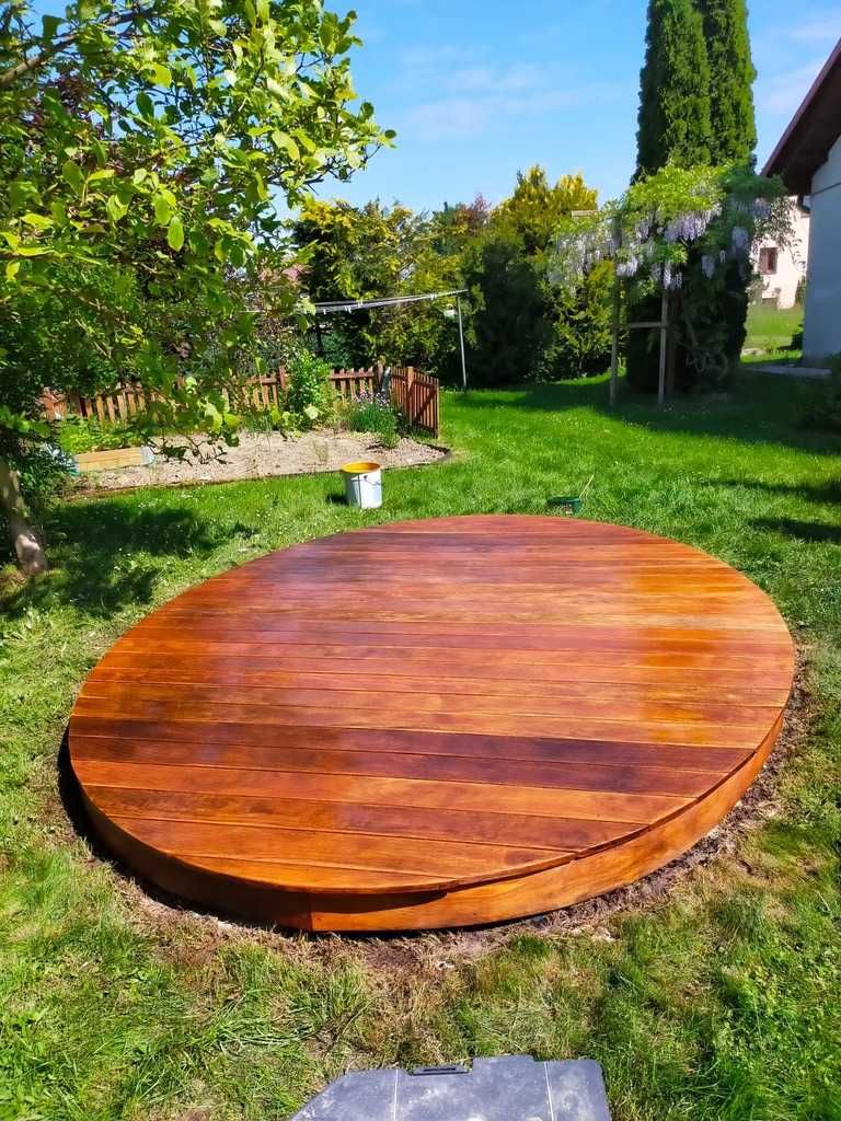 Egzotyczne deski na taras CUMARU 21x145 w bardzo promocyjnej cenie!
