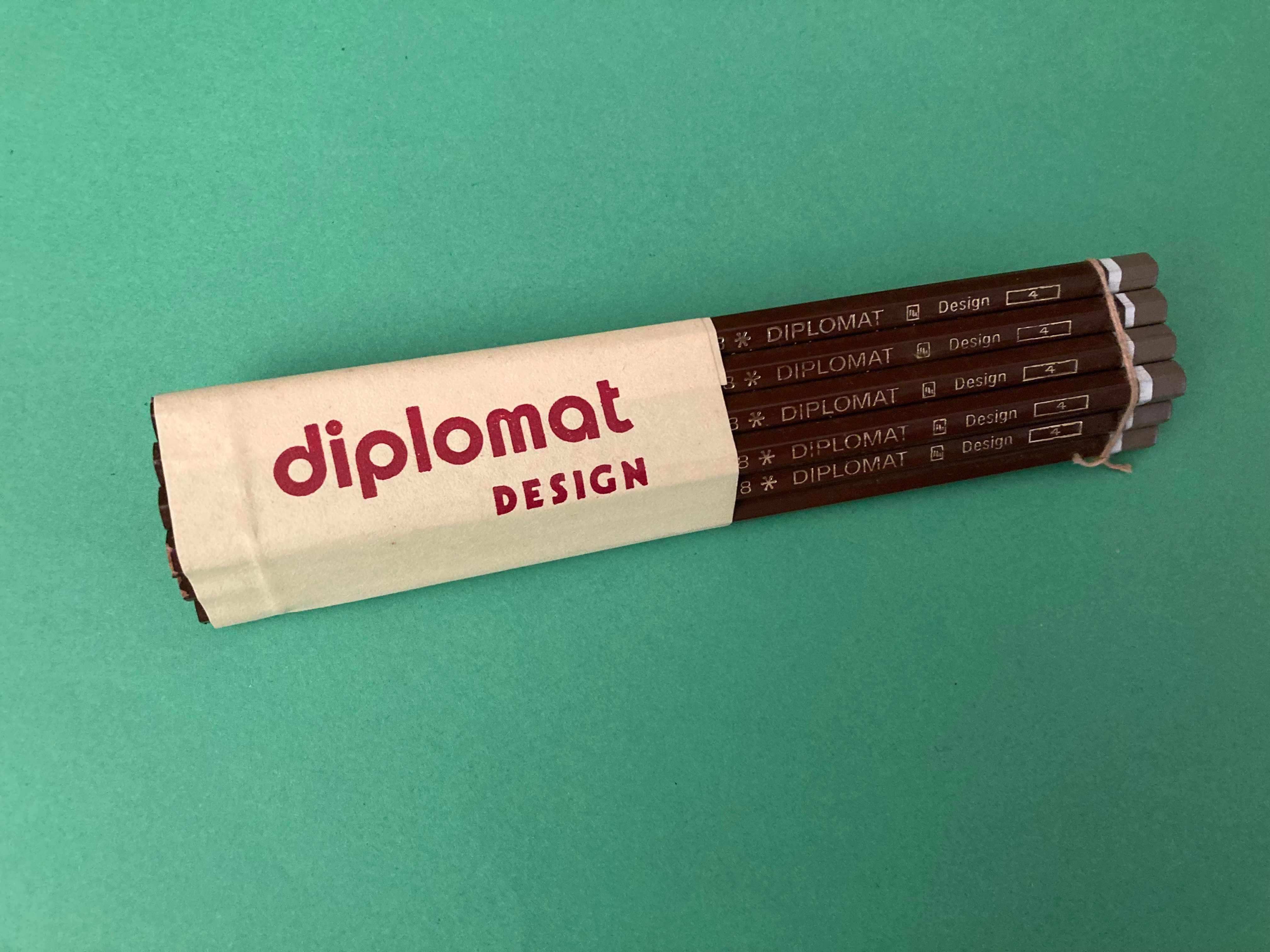 Raros Lápis Diplomat Design da marca Firmo Anos 60/70