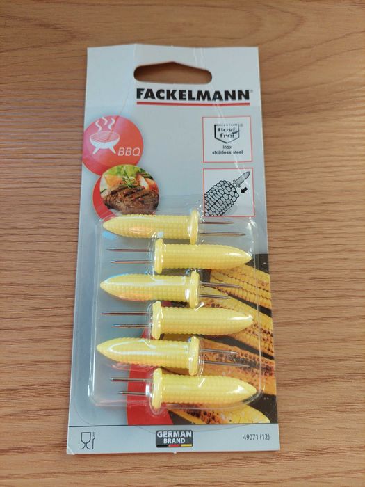 Uchwyty do kukurydzy w kształcie kukurydzy Fackelmann